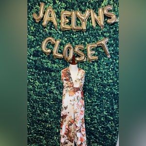 PLT Floral Jumpsuit